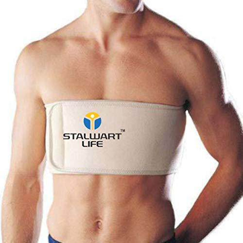 STALWART LIFE STALWART LIFE Rib Belt | Rib Support Belt | Chest Belt | Chest Binder | Rib Brace | Rib Support Brace | Rib Fracture Belt | Rib Belt for Rib Fracture ?Neoprene -Universal