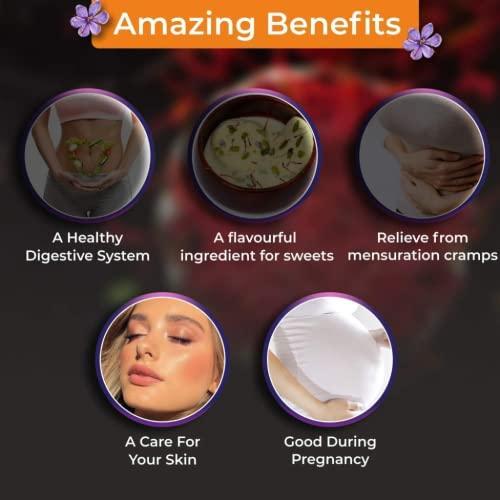 Kashmir ONLINE STORE Kashmir Online Store Pure And Natural Mongra Saffron - Premium Original Quality Kesar Grade A+++ For Pregnancy, Cooking, Face & Skin (1 Gram)