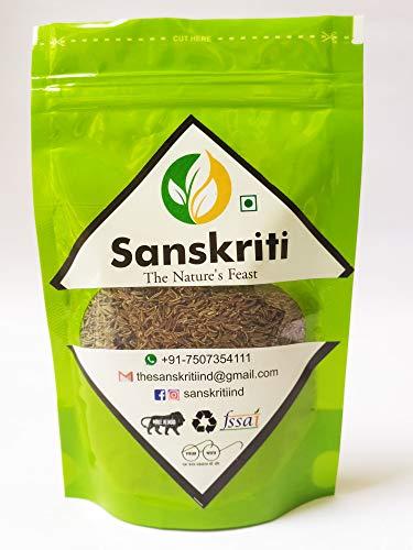 Sanskriti Sanskriti Black Cumin Seed | Shahi Jeera | Shah Jeera | Caraway Seeds | Afghan Zeera | Zira | JIRA - 50g
