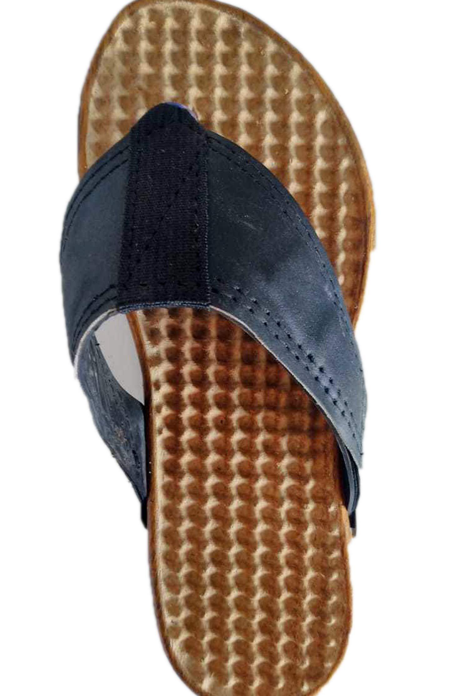 Medicated Chapel Medicated Chapel Natural Acupressure Threapy Sandals/Foor Massager Slipper/Relaxer/Rotating For Mens & Womens_7 UK