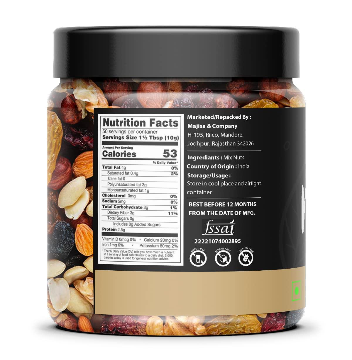 Elly Nuts Elly Nuts 100% Natural and Premium Healthy Mix Dry Fruits and Nuts | Healthy for Every Occasion Fresh and Healthy Dry Fruits (100 Gram) - Diwali Gift Pack