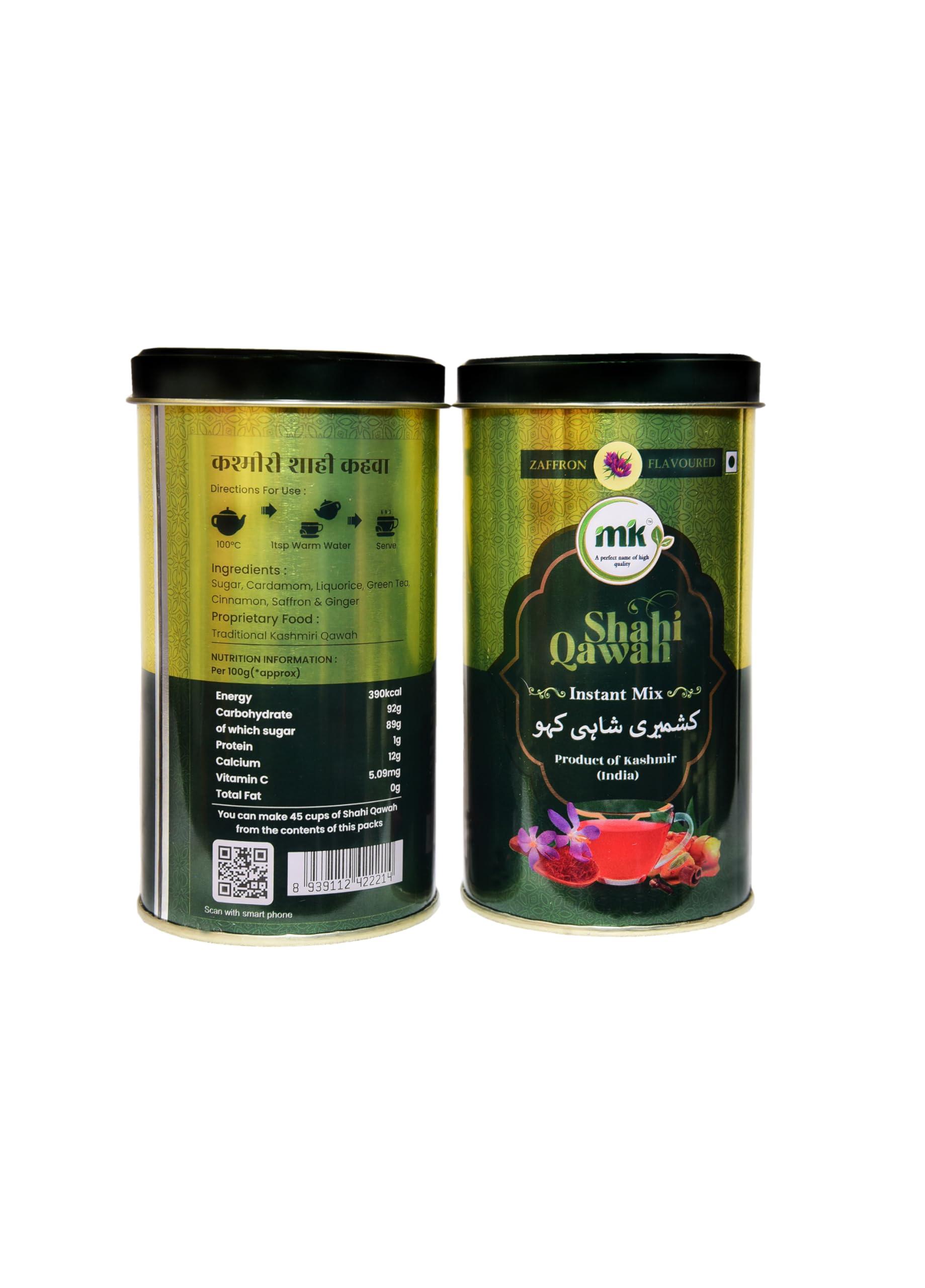 KASHMIR HARVEST HUB Kashmir Harvest Hub Kashmiri Shahi Kahwa (Qawah) | Instant Mix | Pure Herbal Tea | Detoxifies Body | Natural & Premium | Authentic -150g