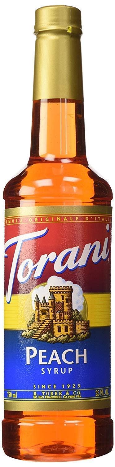 Torani Torani Peach Syrup Bottle, 750 ml