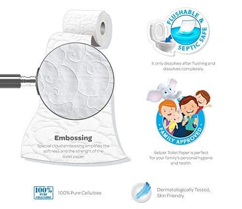 Selpak Selpak Super Soft Toilet Paper - Pack of 18 Rolls