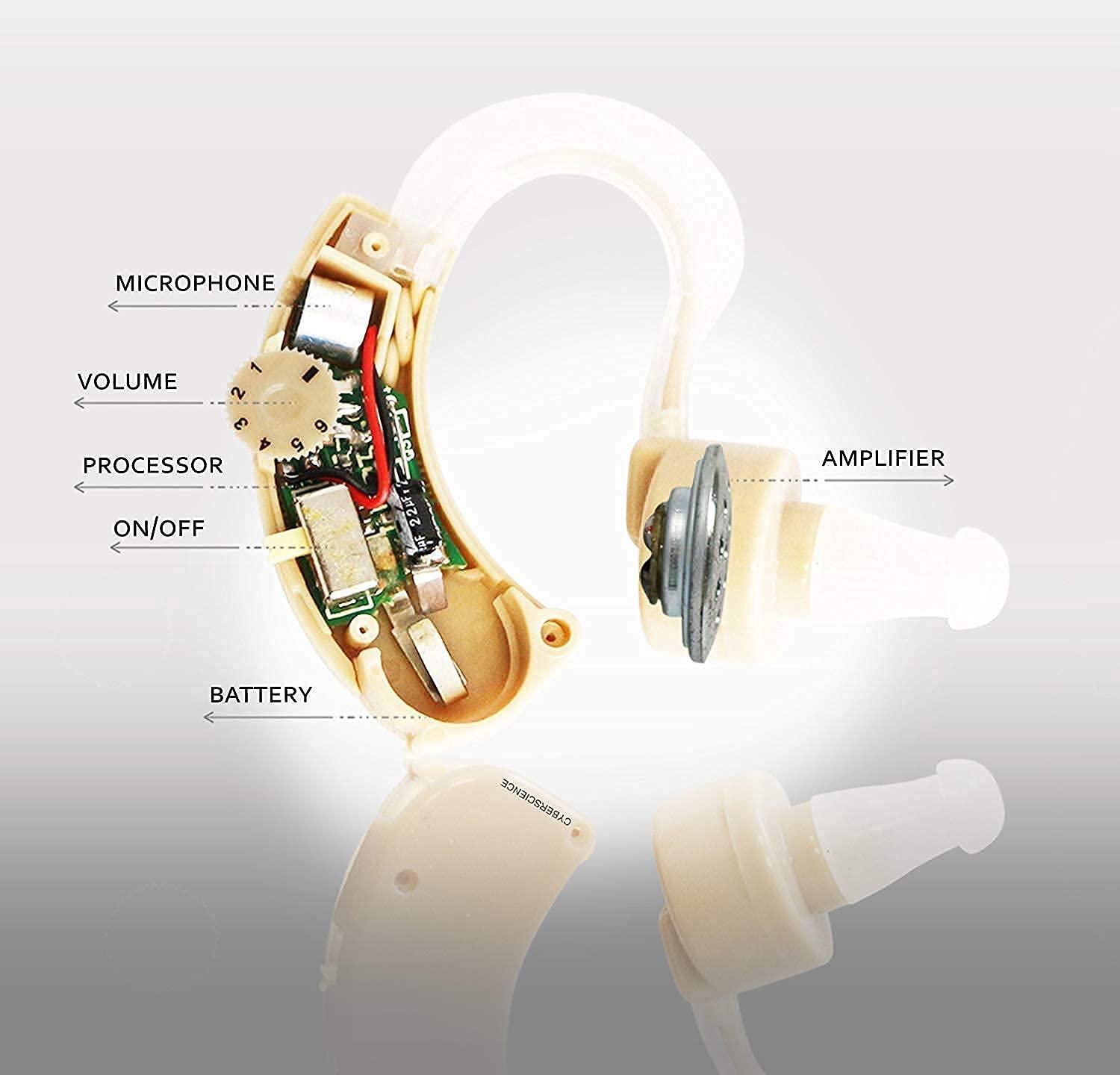 WINTARIYA WINTARIYA Ear Machine Ear Hearing Aid Machine/Earing Machine/Heaing Aid/Ear Machine For Old Age/Kaan Ki Machine (Beige)