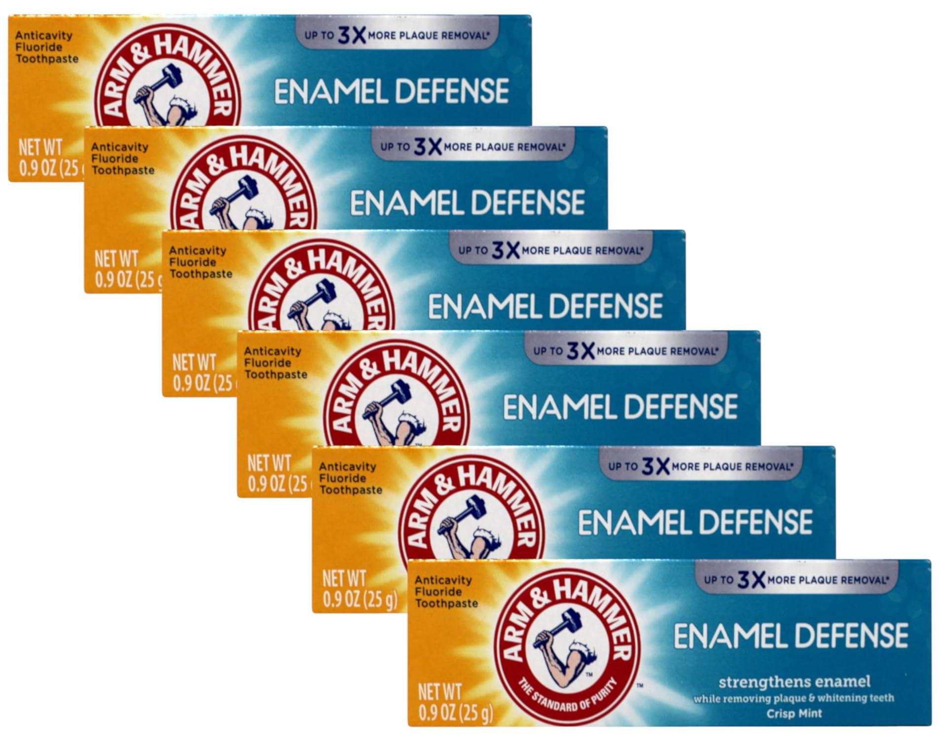 Arm & Hammer Arm & Hammer Truly Radiant Bright & Strong Whitening Toothpaste .9 Oz Travel Size (Pack of 6)