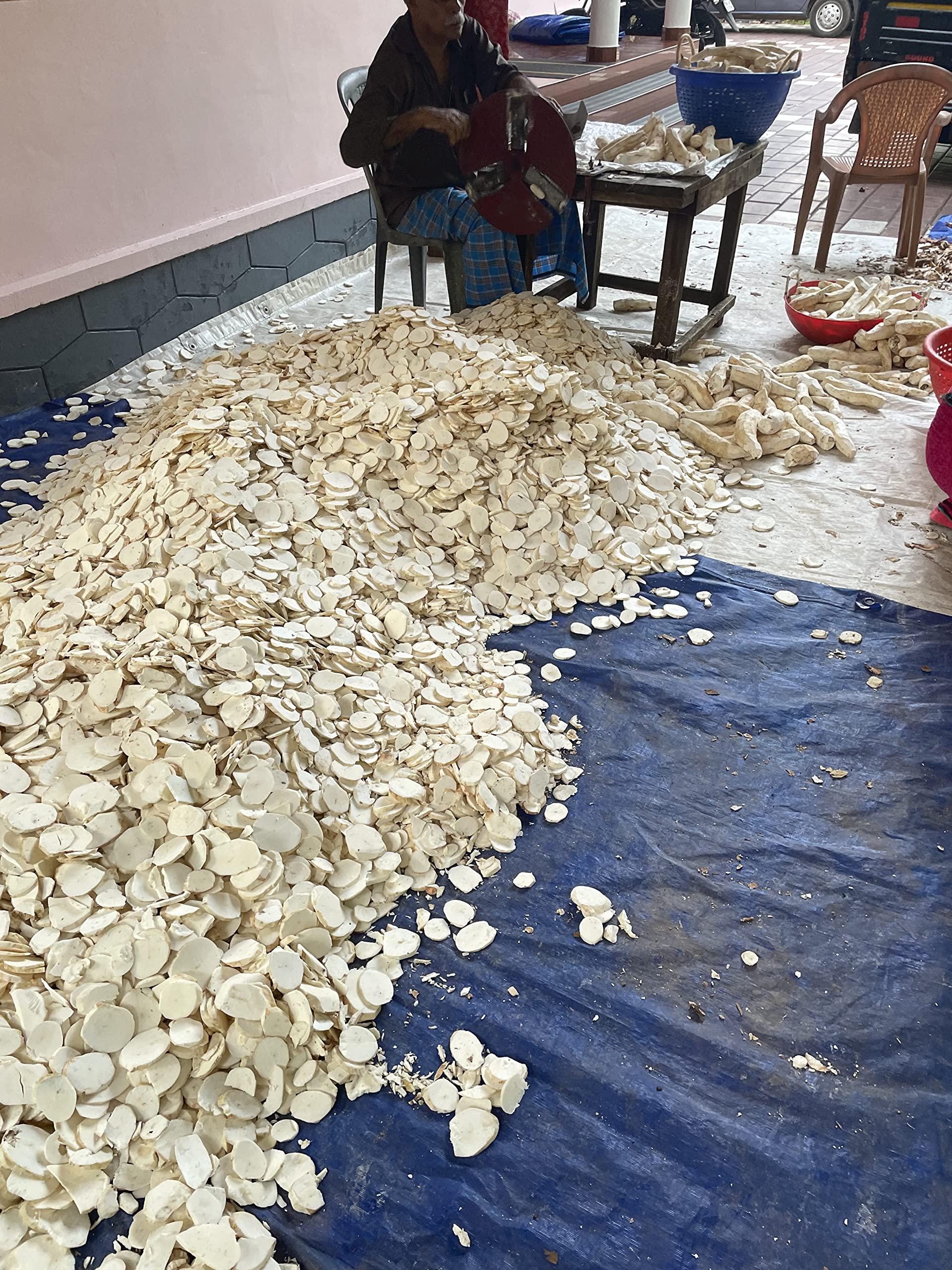 Generic Dried Tapioca/Cassava/Homemade Dried Tapioca/Kerala Dried Tapioca/Sun Dried Tapioca/Vattu kappa (1)