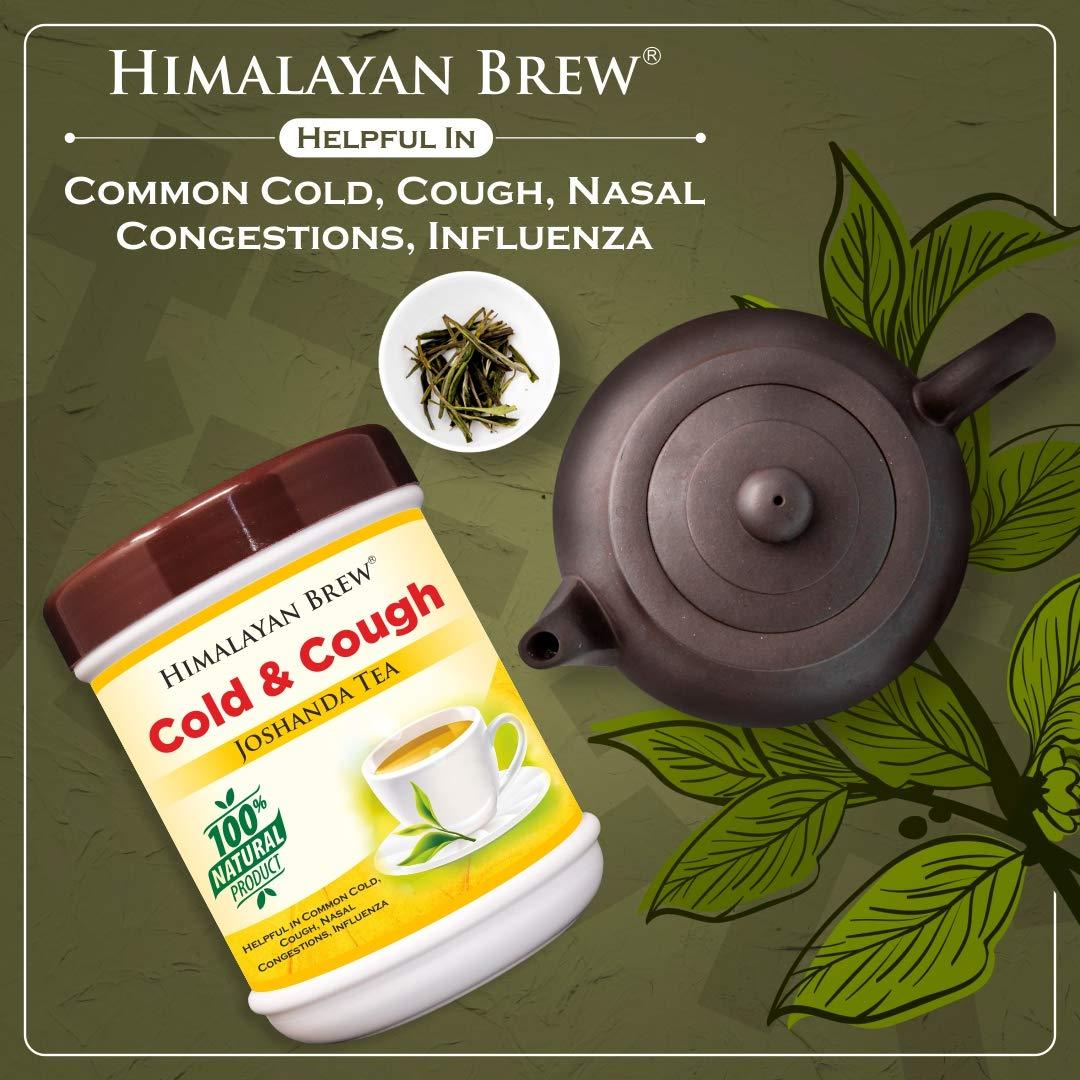 himalayan brew Himalayan Brew Cold & Cough Joshanda Tea/Kadha Ayurvedic Herbal Immunity Booster # 100 gm (Khadi India Product)
