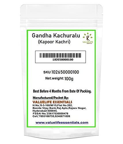 VALUE LIFE Valuelife Gandha Kachuralu/Kapoor Kachri (100g)