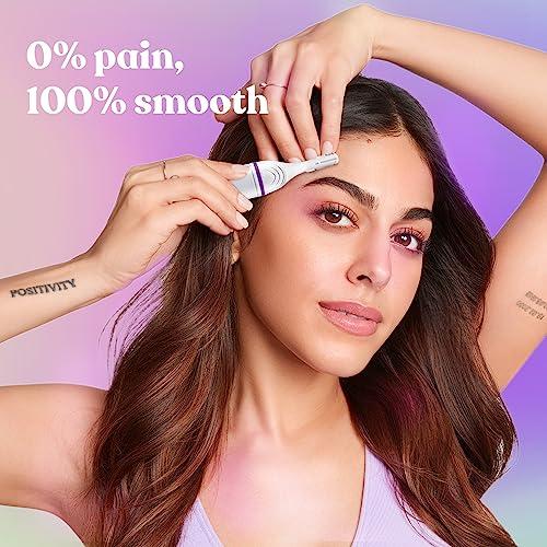 Bombay Shaving Company Bombae 6-in-1 Sensitive Areas Trimmer for Women for Eyebrow, Face, Bikini and Underarms | 90 minute run time | 1 year warranty | Gentle Hair Remover