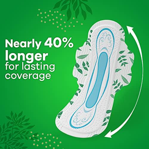 Whisper Whisper Ultra Clean Sanitary Pads for Women|50 thin Pads|XL+|Hygiene & Comfort|Soft Wings|Dry top sheet|Suitable for Heavy flow|Odour free|31.7 cm Long|With disposable wrap (Pack of 2)