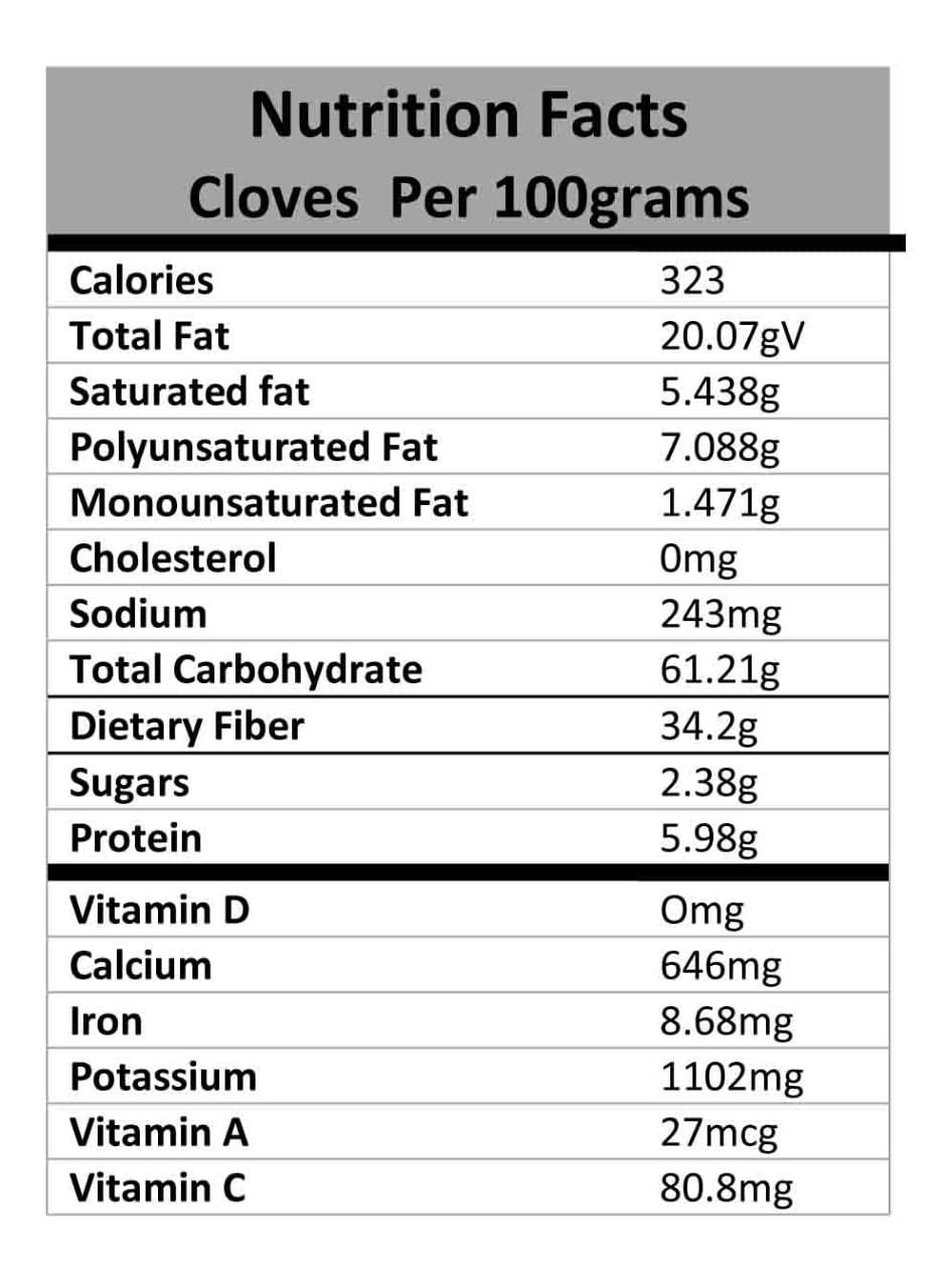 sk foods Laung Cloves 100grm