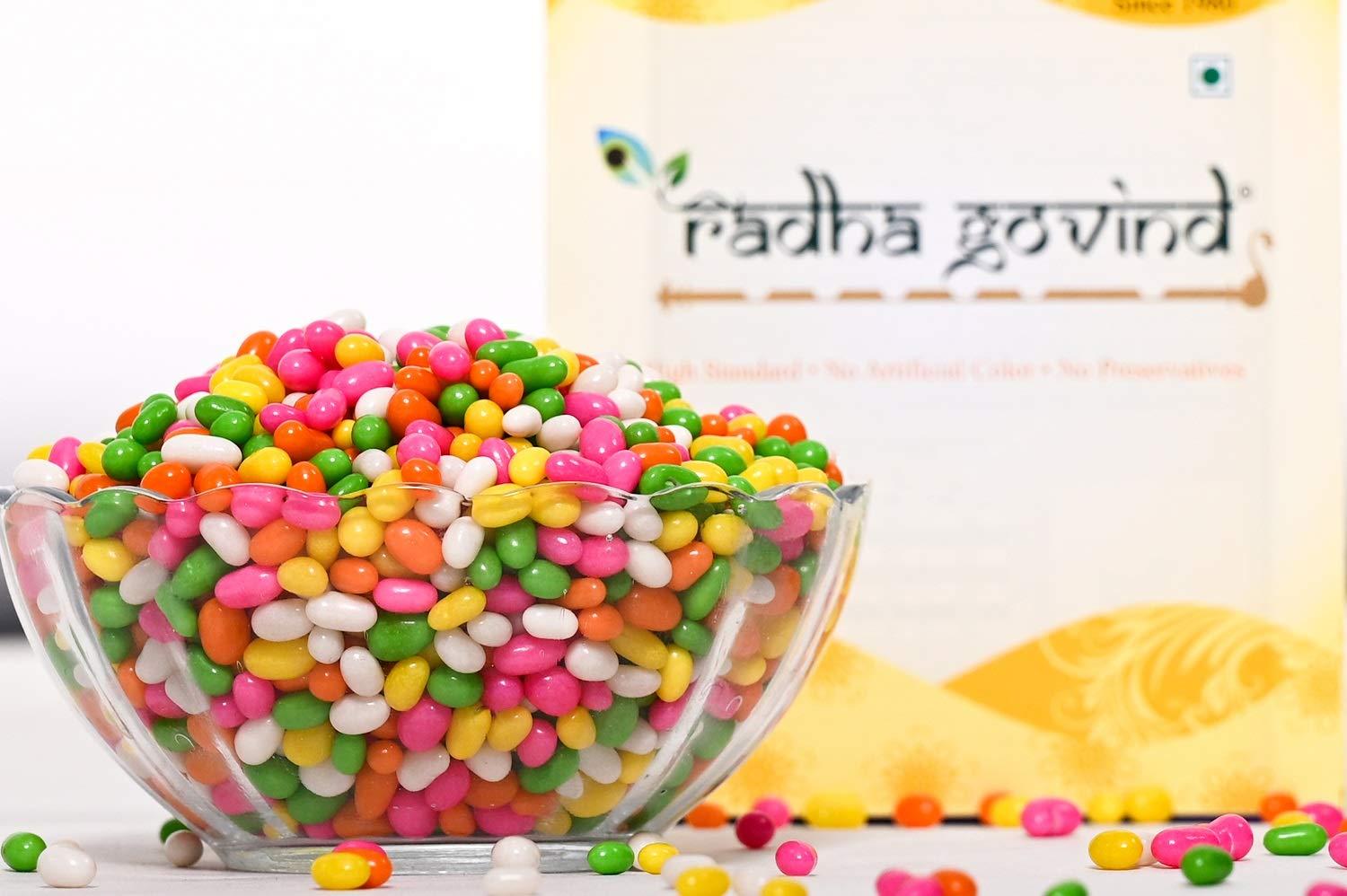 RADHA GOVIND Radha Govind Colorful Tinimini saunf Mouth freshener, 400 Gram