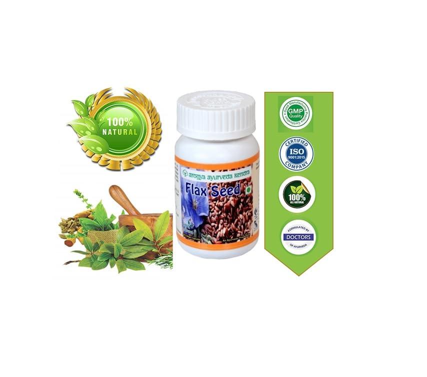 Arogya Ayurveda Arogya Ayurveda Kendra Flex Seed Oil Capsule for Healty Life - Weight & Pain Management (Ayurvedic Remedy) Give One Try.