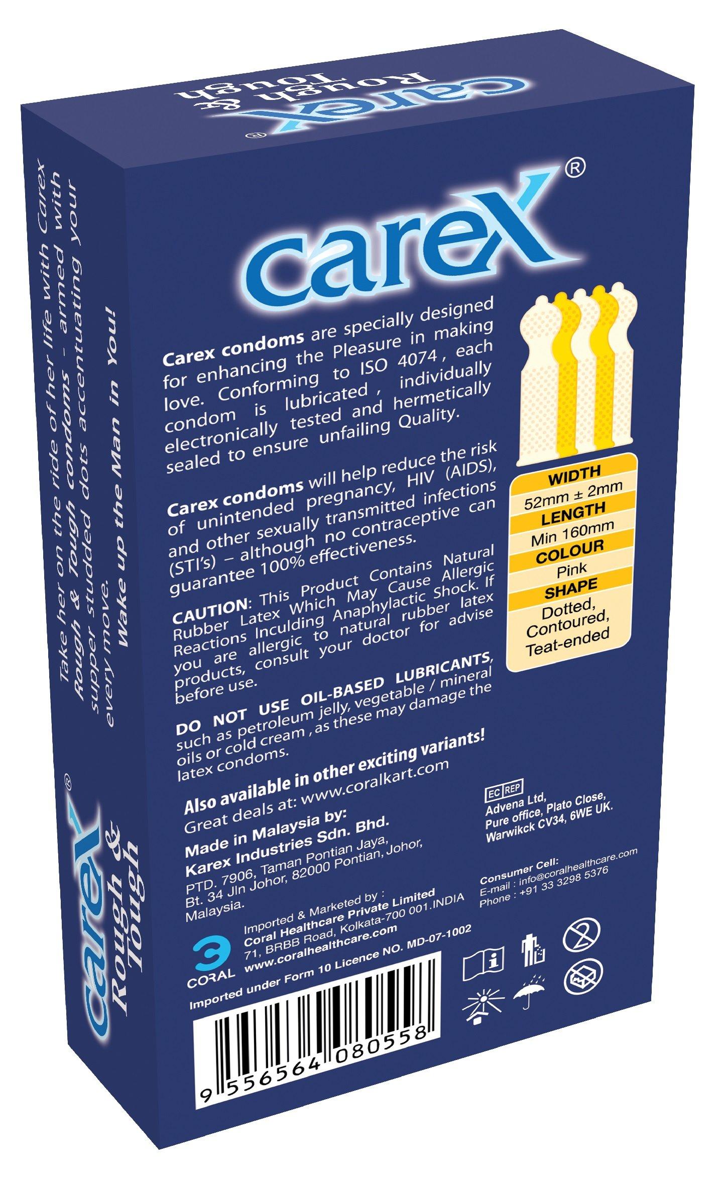 Carex Carex Rough and Tough Condoms (Karex, Malaysia) - 1 x 10s