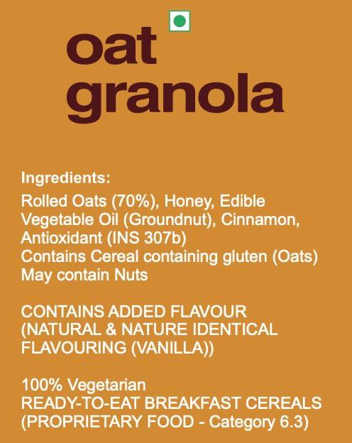 Express Foods Express Foods Oat Granola Breakfast Cereal, 1kg