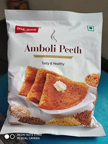 Dixit Foods Dixit Foods Amboli Peeth | Ready to Cook | 15 amboli / 4 servings per pack, 500g (Pack of 2)