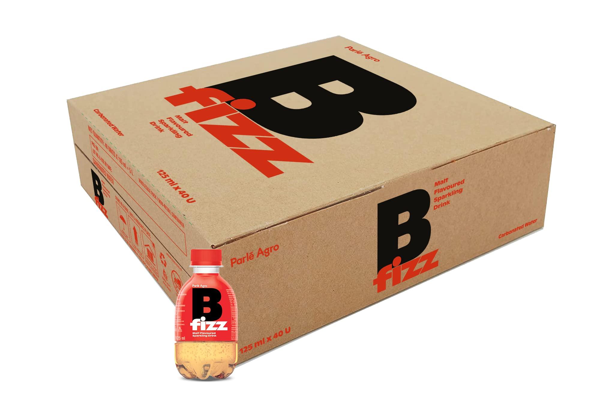 B Fizz B Fizz Malt Flavoured Drink PET Bottle (125 ml x 40)
