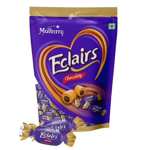 Mulberry Mulberry Toffee Combo | CN Coconut Secret, Milkyfun Eclairs, Chocolaty Eclairs, Coffy Toffy Standy Zipper Pouch Combo Pack | 536g