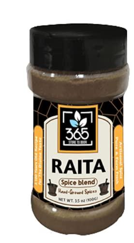 365 STORE TO DOOR 365 STORE TO DOOR Indian Spice – Raita Masala, 100 gm | Homemade Powdered | for Healthy Cooking | Ready to use | All Seasonings Spices | Pure & Hygiene | Spice Mix – Pack of 1