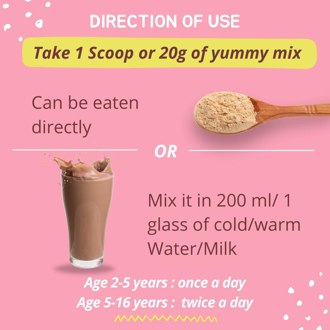 TRICK OR TREAT TRICK OR TREAT Brainify Nutrition Drink Powder | 7 Herbs | Millets + Nuts + Seeds (350G)