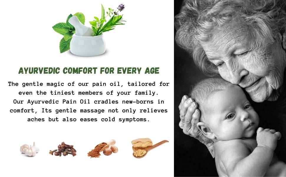 UBHAYAM Ubhayam Pain Relief Elixir | Ayurvedic & Handmade Pain Relief Oil with Cinnamon, Clove & Sesame Oil (100 ml)