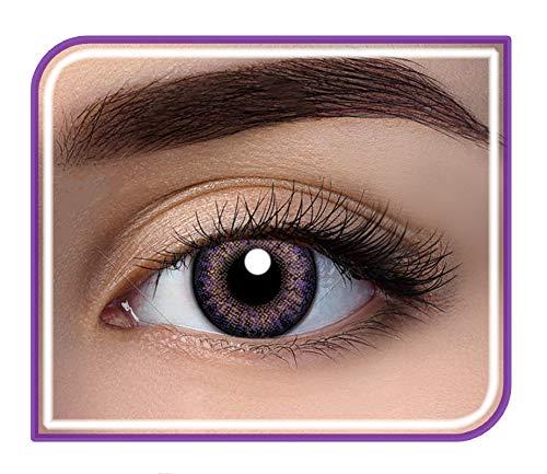 Aryan Aryan Quaterly (3 Months) Color Contact Lens (-7.50 Wild Violet)