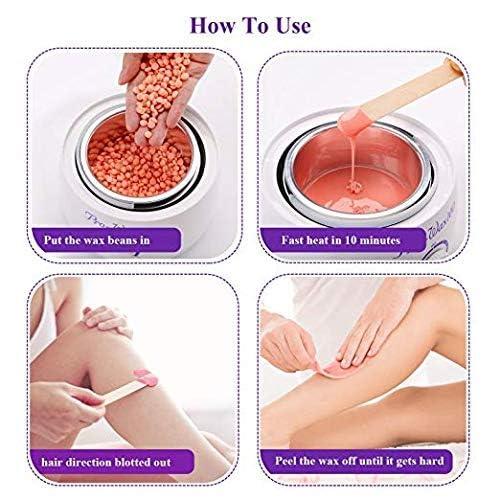 Generic Pro Wax Hot Wax Heater for Body and Facial Waxing, 100 Watts, IAS Pro Wax 100 Model, Black