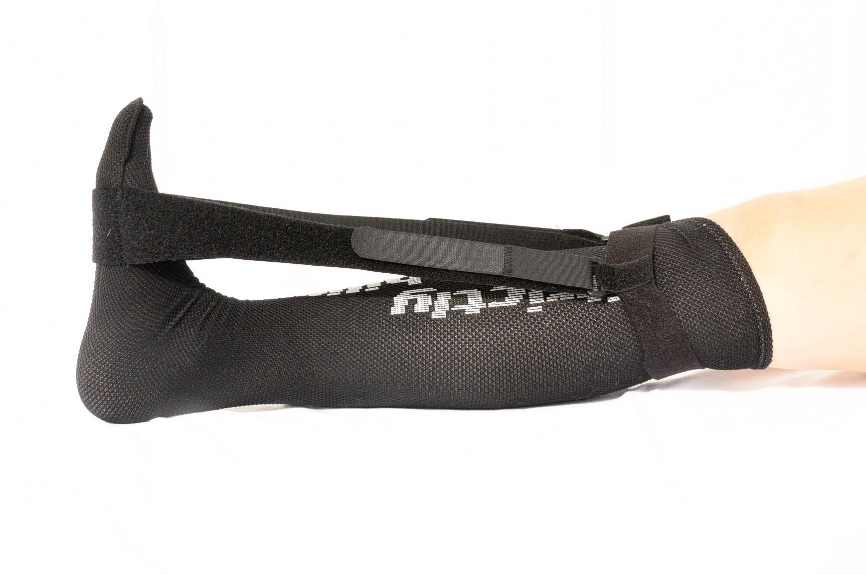 StrictlyStability StrictlyStability Double Strap Night Sock for Plantar Fasciitis and Achilles Tendonitis (Large) : Large