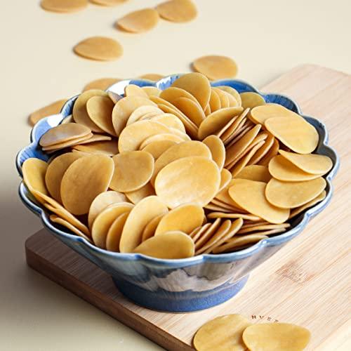 LADILA LADILA Ready to Fry Dry GolGappa/ Pani Puri Papad / Panipuri Papad - Whole Wheat Golgappe 500gm