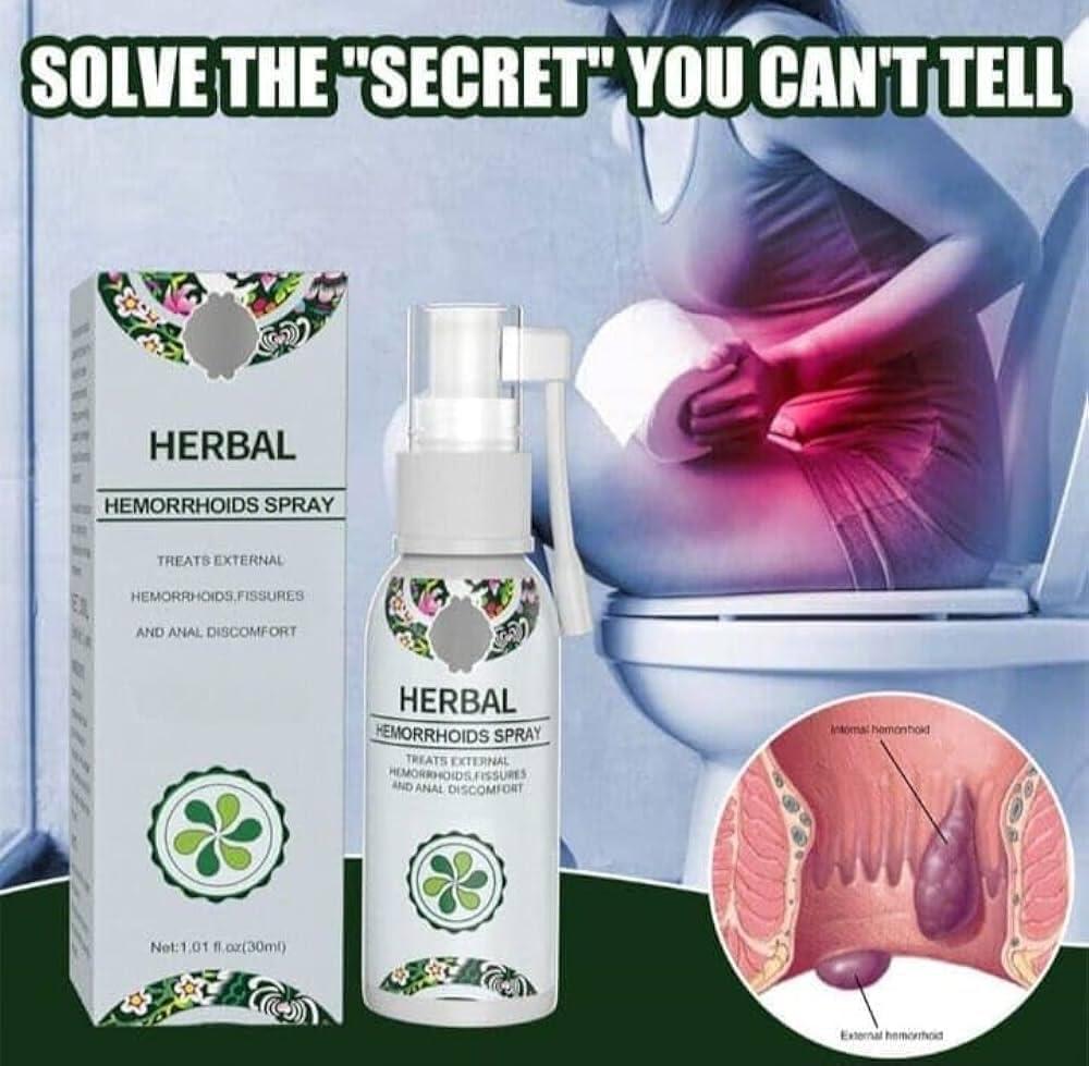 Generic Herbal Hemorrhoid Piles spray early solution for men & women 50ml Spray