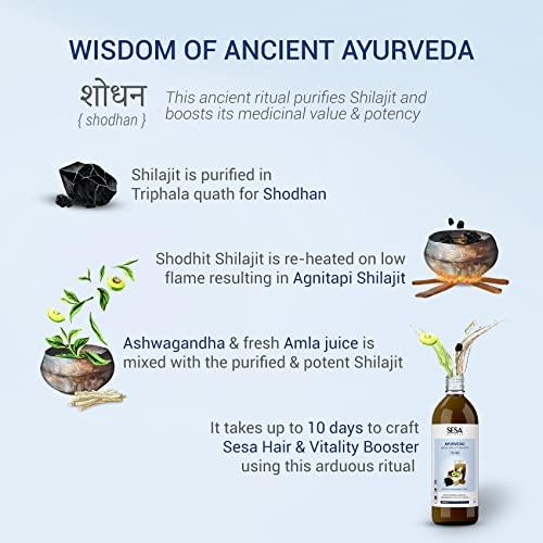 sesa Sesa Ayurvedic Juice for Men with Shilajit, Ashwagandha & Triphala - Pack of 2