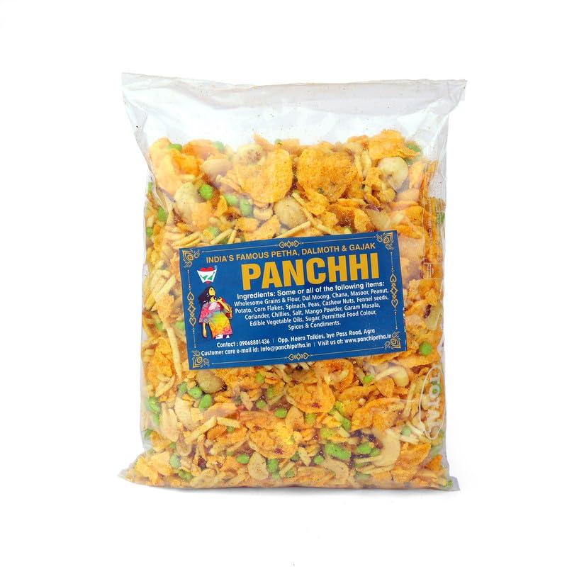 PANCHI KA PETHA AUR DALMUT Cornflakes Mixture Namkeen| Panchhi Cornflakes Mixture Namkeen | Agra Special Namkeen | Indian Snacks Spicy tangy & Tasty Namkeen | Panchhi namkeen | Panchhi Petha
