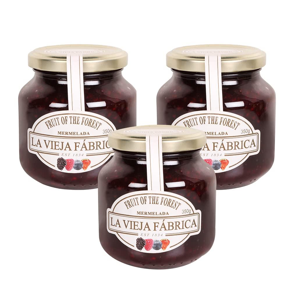 La Vieja Fabrica La Vieja Fabrica Fruit Of The Forest Mermelada Jam, 12.35 oz  350 g, 3 Pack