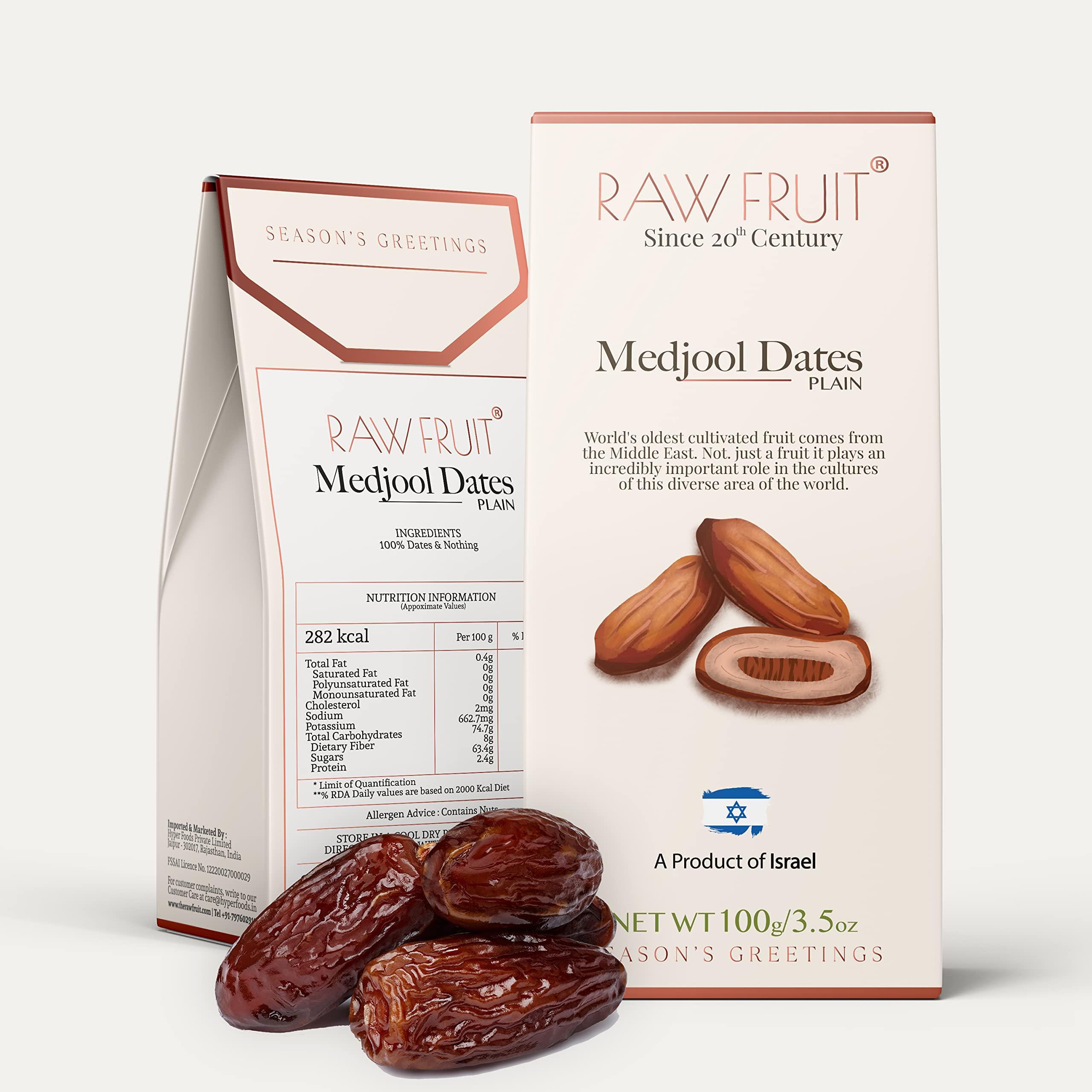HYPERFOODS HyperFoods Israel Dates Value Pack 100 grams Dry Fruit Combo Pack Dry Fruit Gift Pack Premium Imported Dates Dry Fruits and Nuts Khajoor Medjool Dates