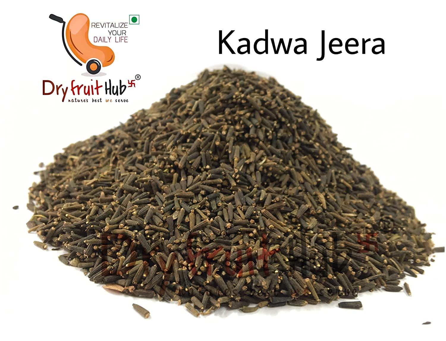 Dry Fruit Hub Dry Fruit Hub Kadwa Jeera Kali Jeeri 250gm Kadva Jeera Kaali Jeeri - Kali jiri, Natural,Black Cumin Seeds