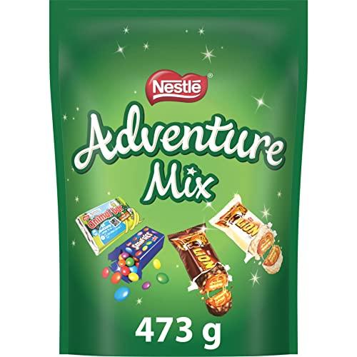 Nestle Nestle Advanenture Mini Mix Assortment, Animal Bar, Smarties, Lion Choco, White Lion, 473g (Imported)