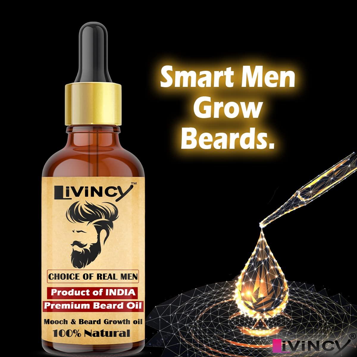 LIVINCY Livincy Red Onion Beard Growth oil for Specially Men Beard (Gift your face with a great beard)(BEARD YOUR OWN WAY) Hair Oil