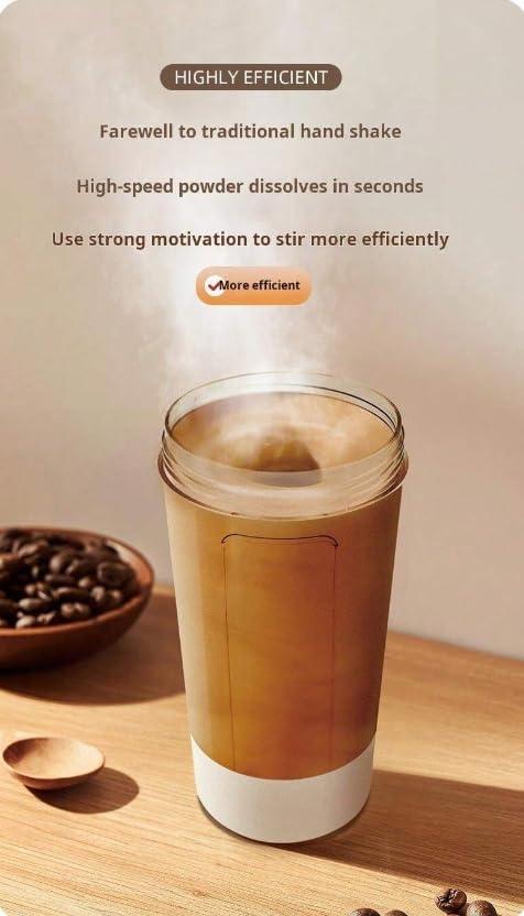 Travel Curry Travel Curry - Electric Protein Shake Mixer Blender, Gym Shaker Bottle - USB C Chargeable, Multifunctional Shaker Cup for Protein Shake, BPA Free, Made with Food Grade Material, 100% Leakproof - 400ml