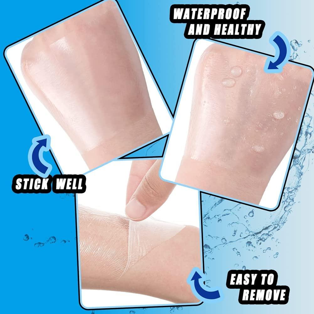 savsons Savsons Transparent PACK OF 11 Film Dressing PU Film Wound Waterproof Sticker Good for Wound Healing Both for people or Pets Dressing Pads Tattoo Aftercare Bandage (10CM*10CM) (10 PCS FREE ANTSEPTIC BANDAGE )
