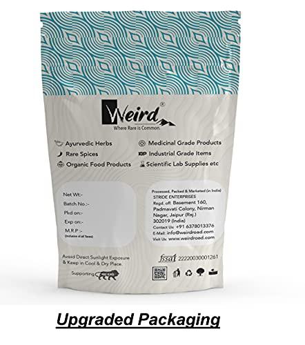 WEIRD Weird Alum Stone Powder 100 GM | Fitkari | Phitkari | Canker Sores | Skin Tightening | Flower | Crystals | Aftershave | Water Purification | Facial Hair Removal