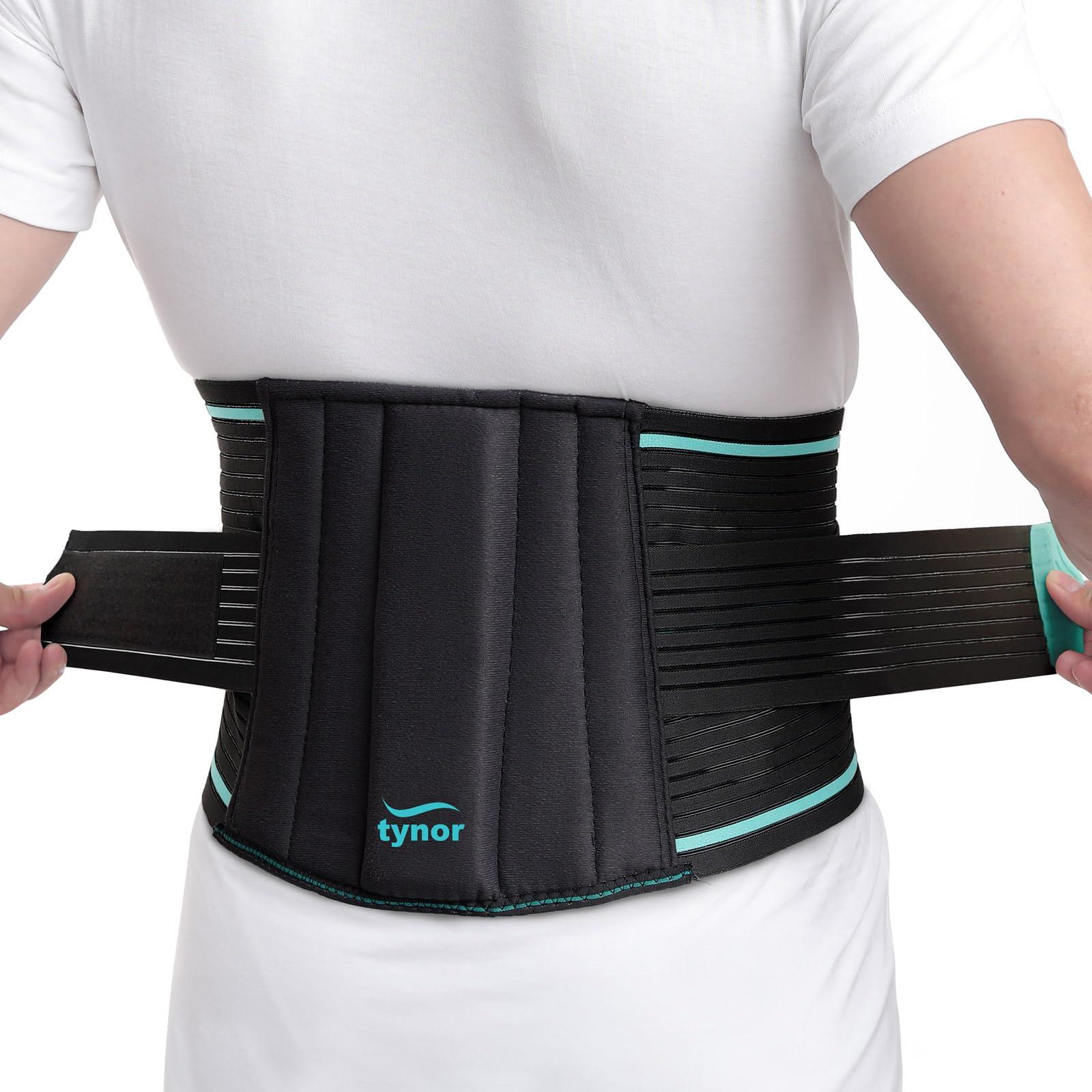 TYNOR TYNOR Lumbo Sacral Belt, Black, Medium, 1 Unit