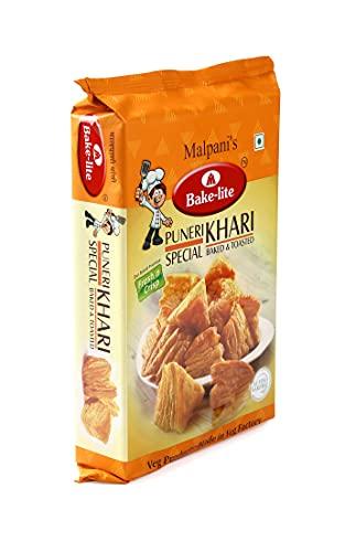 Bakelite Food Processing Pvt Ltd Malpani's Bakelite Fresh and Crisp Special Khari (Each 200g)- Pack of 2