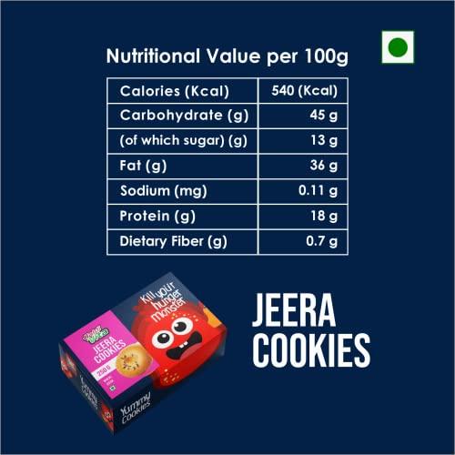 HaldiVita HaldiVita Cookies Biscuits| Biscuits Combo Pack of 3 x 250G each| Jeera, Ajwain & Atta cookies | Cookies Gifts Multipack | Healthy Cookies