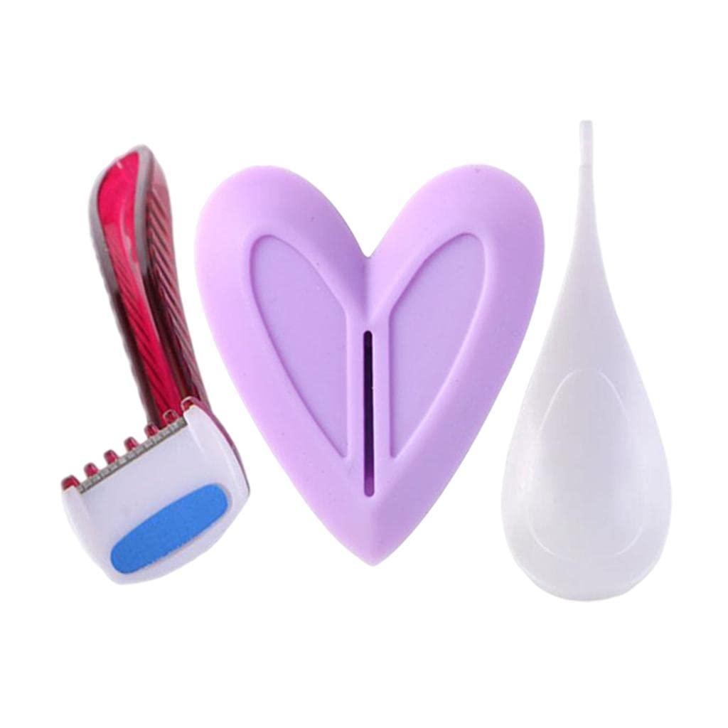 LOSA LOSA Bikini Razor Shaver Shaping Tool for Pubic Hair and Skin Heart