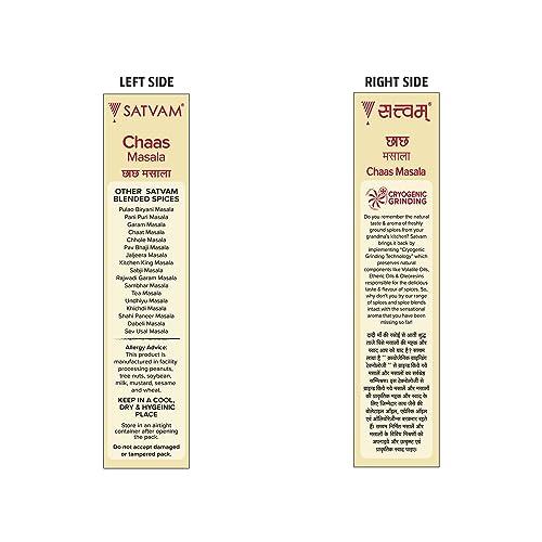 SATVAM Satvam Chaas/Buttermilk Masala (Pack of 2)|(2 * 100g)