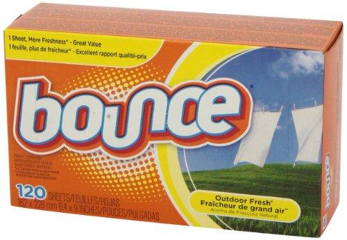 Bounce Bounce Outdoor Fresh Fabric Softener Sheets, 120 Count