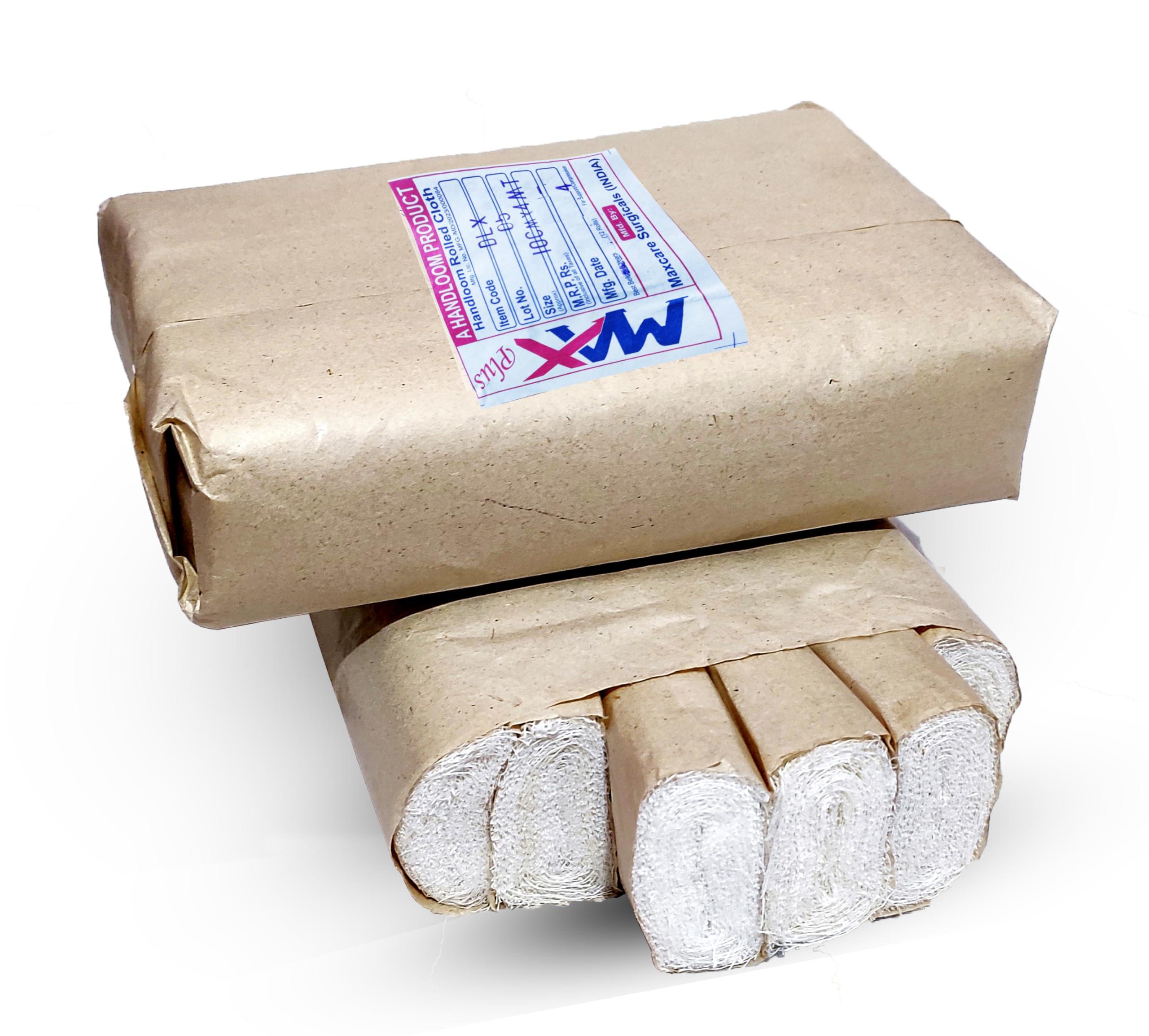 LION CARE Roller Bandage Gauze Roll Non Sterile 10cm X 4m Pack of 36 Rolls