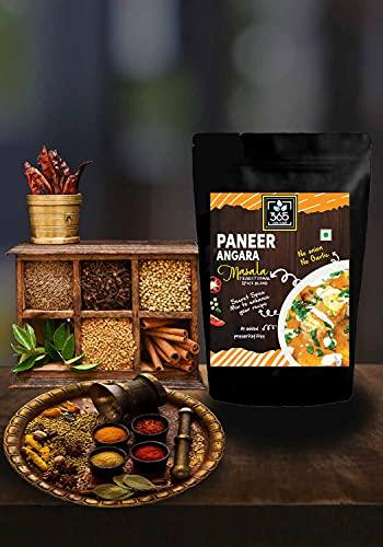 365 STORE TO DOOR 365 STORE TO DOOR Indian Spice – Jain Paneer Angara Masala, 250 gm. | Homemade Powdered | for Healthy Cooking | Ready to use | All Seasonings Spices | Pure & Hygiene | Spice Mix – Pack of 1