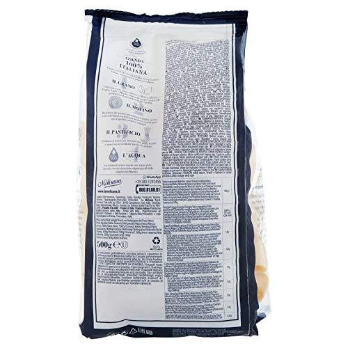 La Molisana La Molisana Paccheri N°316, Durum Wheat Semolina Pasta, 500 g, Cream, (35113)